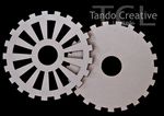 Set of 3 small cogs